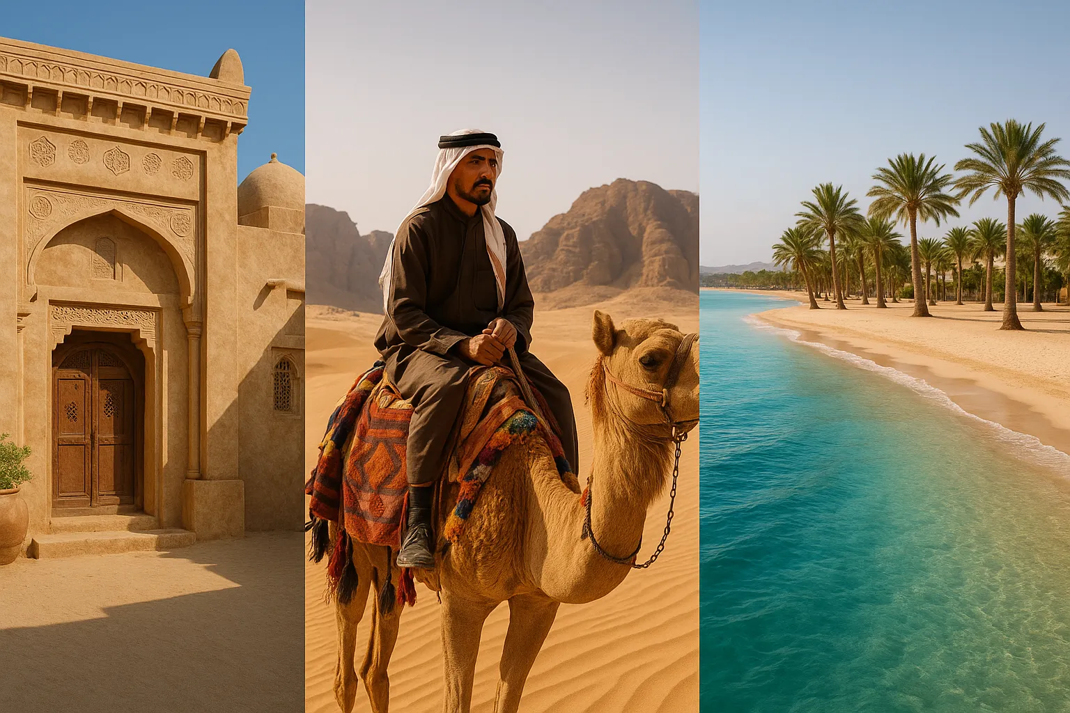 Middle East: Heritage, Desert Experiences, and Coastal Escapes